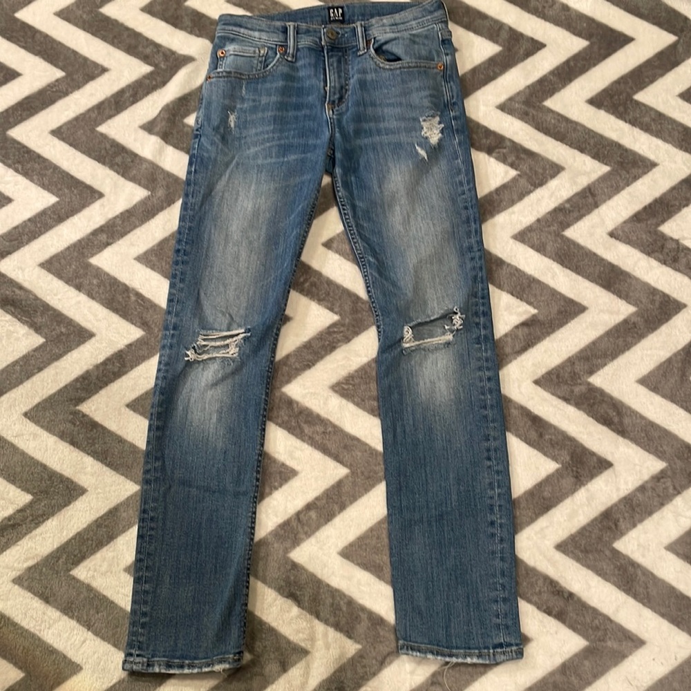 Boys GAP ripped jeans